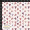 Fabric Stof Beige Hearts AVALANA Jersey by the Quarter Yard 19-1422